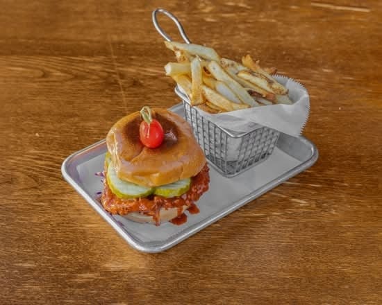 Nashville Hot Chicken Slider.