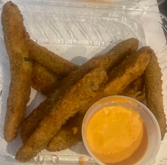 Fried Pickle Spears -Catering.
