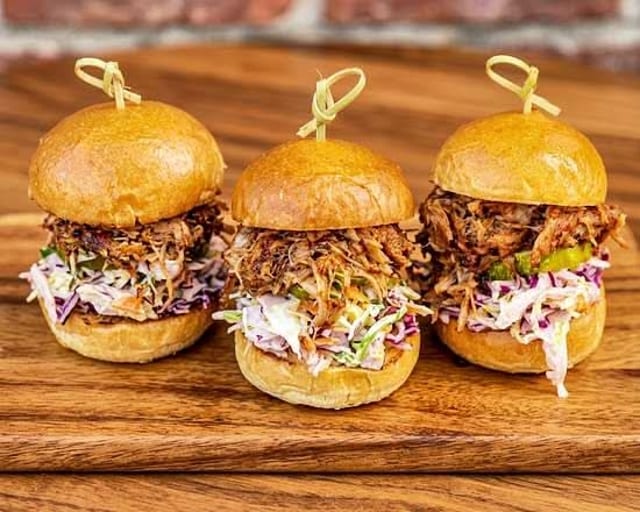 Pulled Pork Slider.