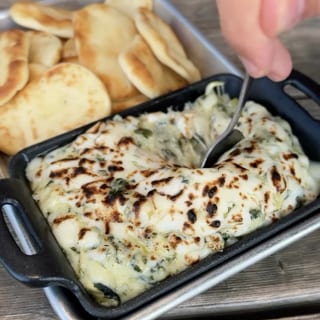 Parmesan Spinach and Artichoke Dip